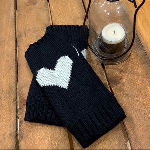 ✨HEART KNIT HAND ARM WARMER FINGERLESS GLOVE